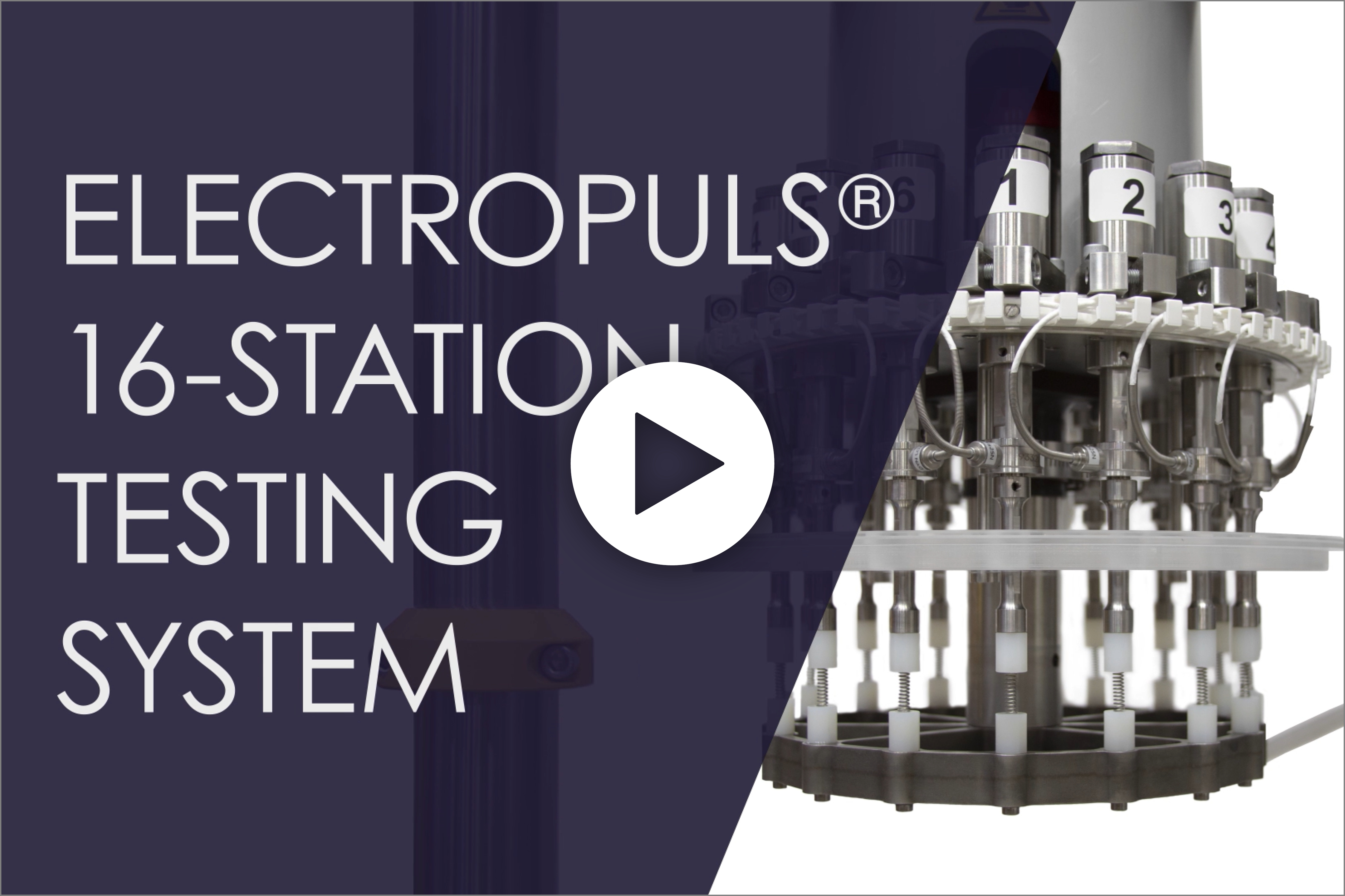 Instron 16 Station Stent Testing Video